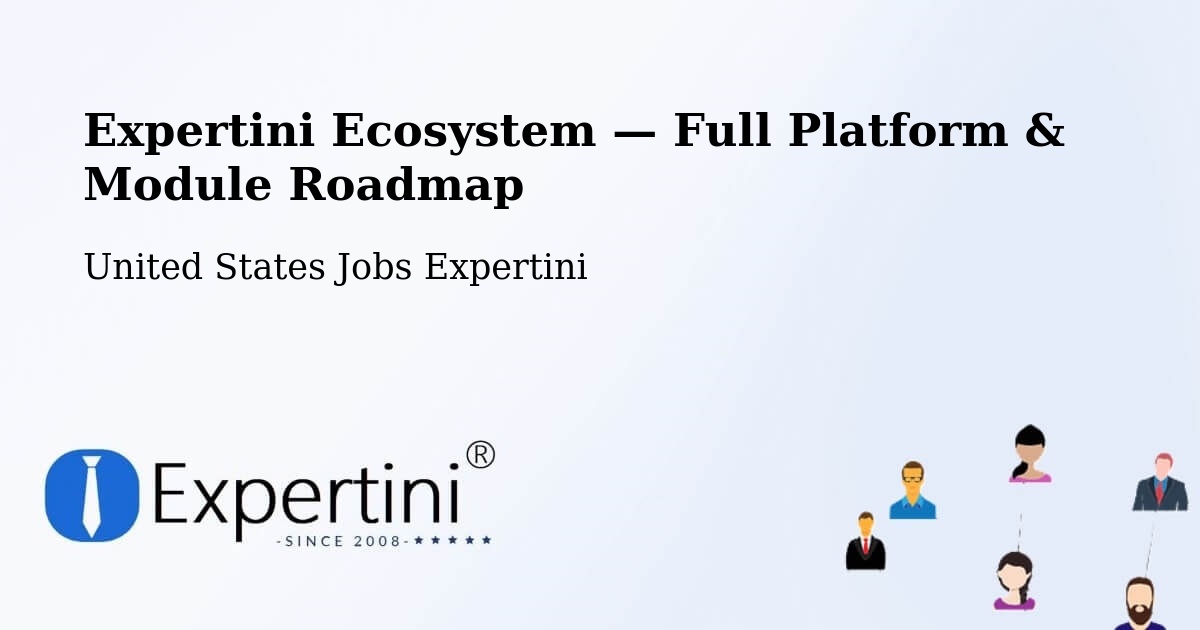 Expertini Ecosystem — Full Platform & Module Roadmap – Fremont