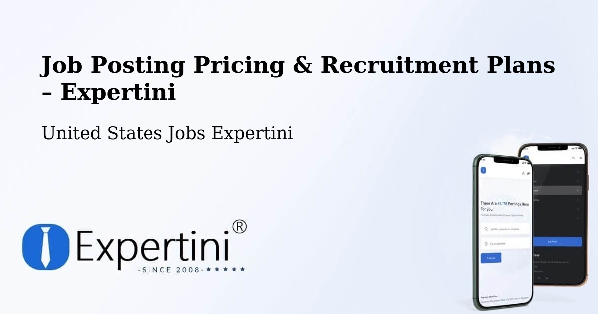 Job Posting Pricing & Recruitment Plans – Fremont - Fremont, United States Jobs Expertini