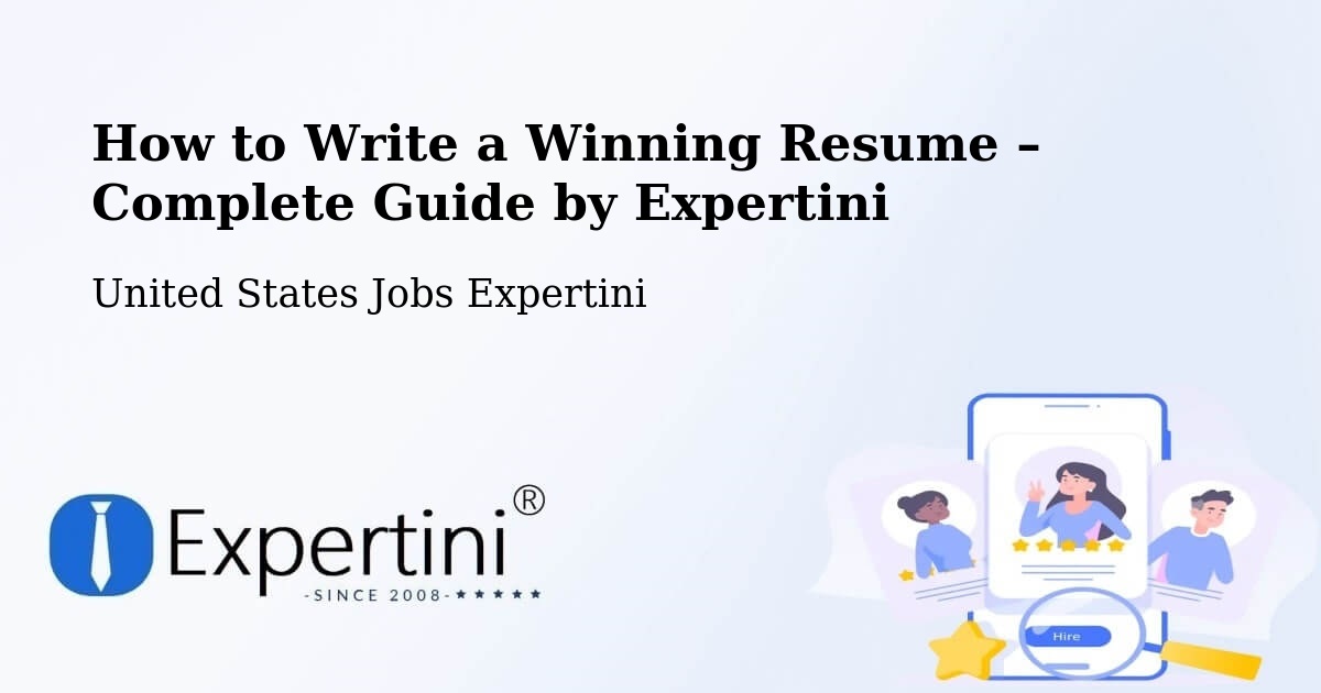 Resume Writing Guide for Job Seekers – Fremont - Fremont, United States Jobs Expertini